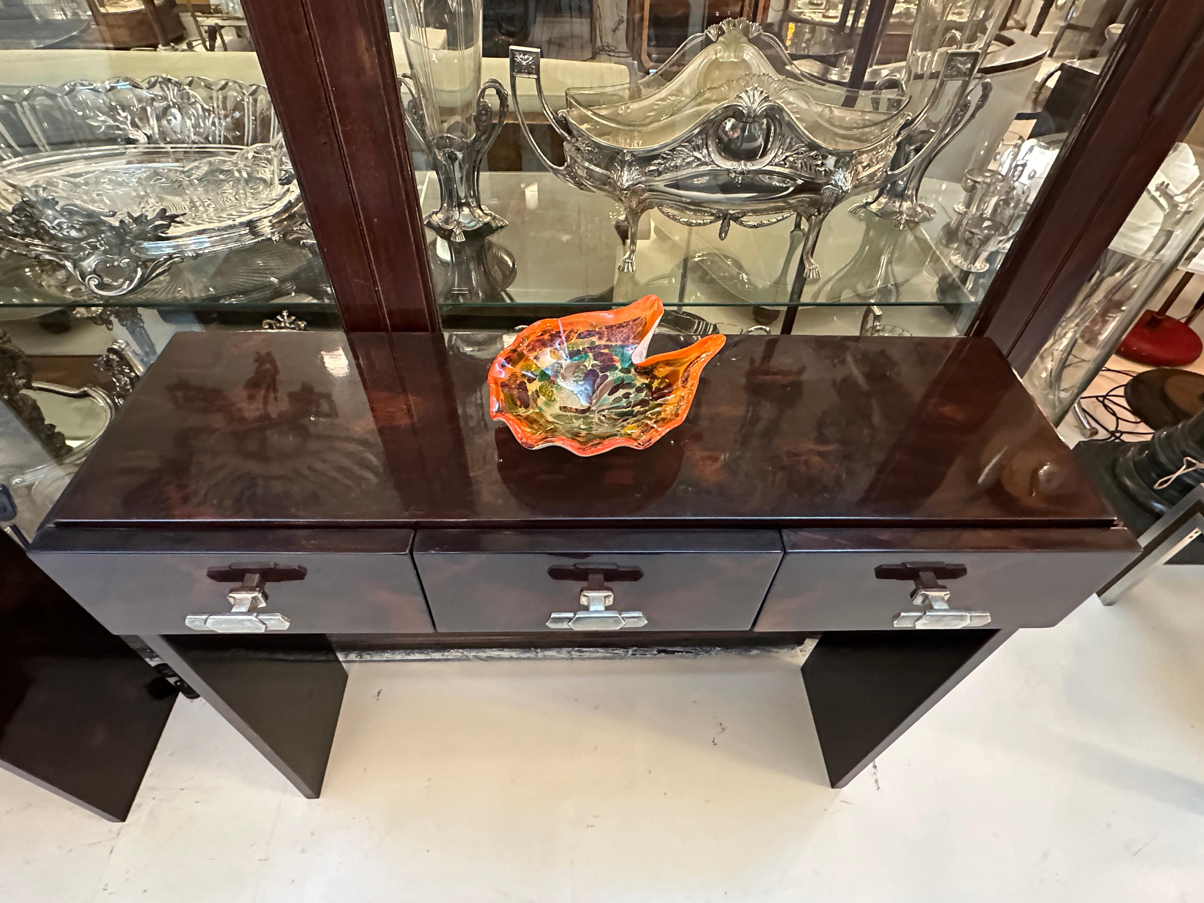 Murano, 1935, Italian, Attributed to Fratelli Toso Technical Avventurina For Sale 9