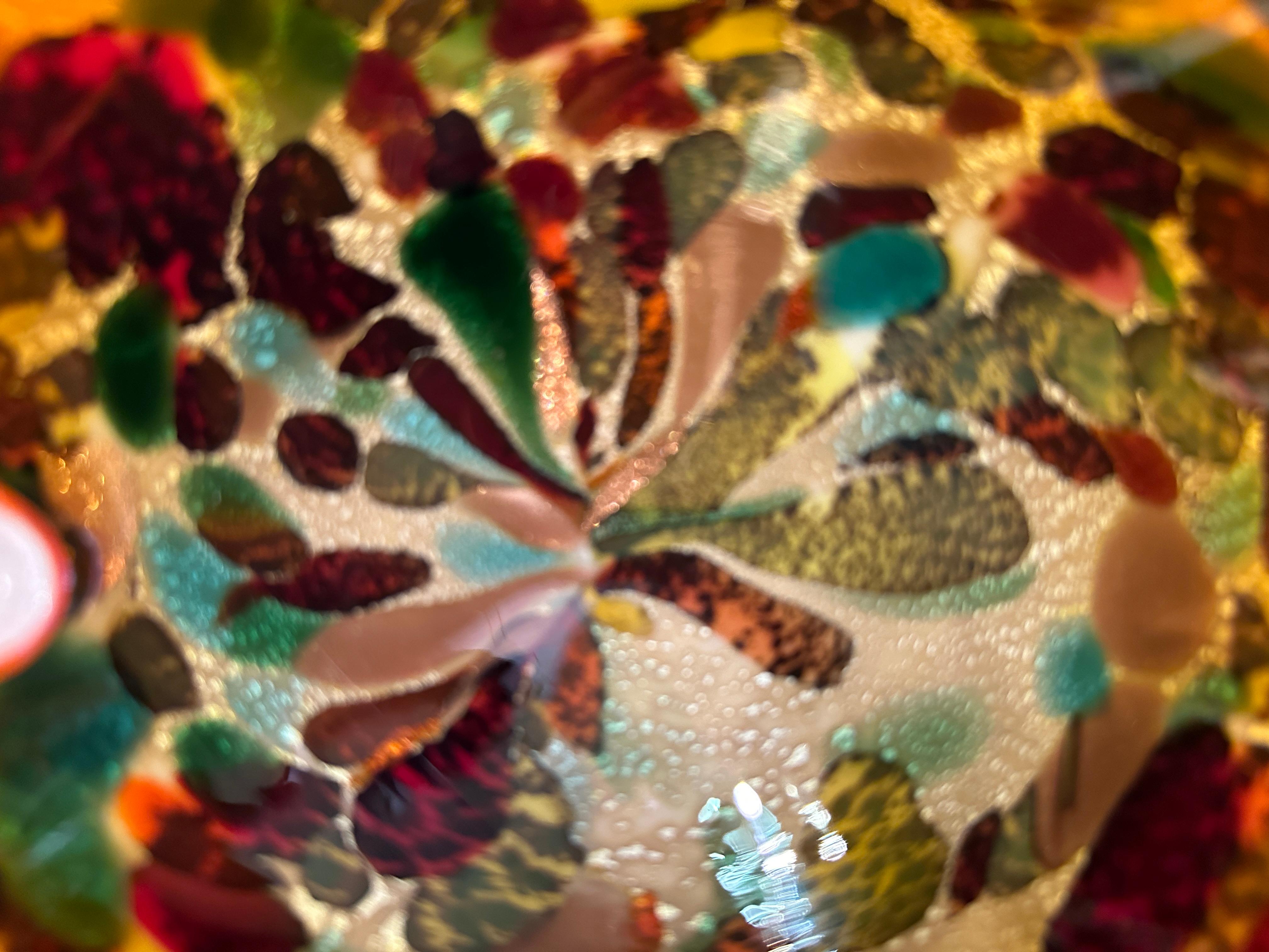 Murano, 1935, Italian, Attributed to Fratelli Toso Technical Avventurina For Sale 12