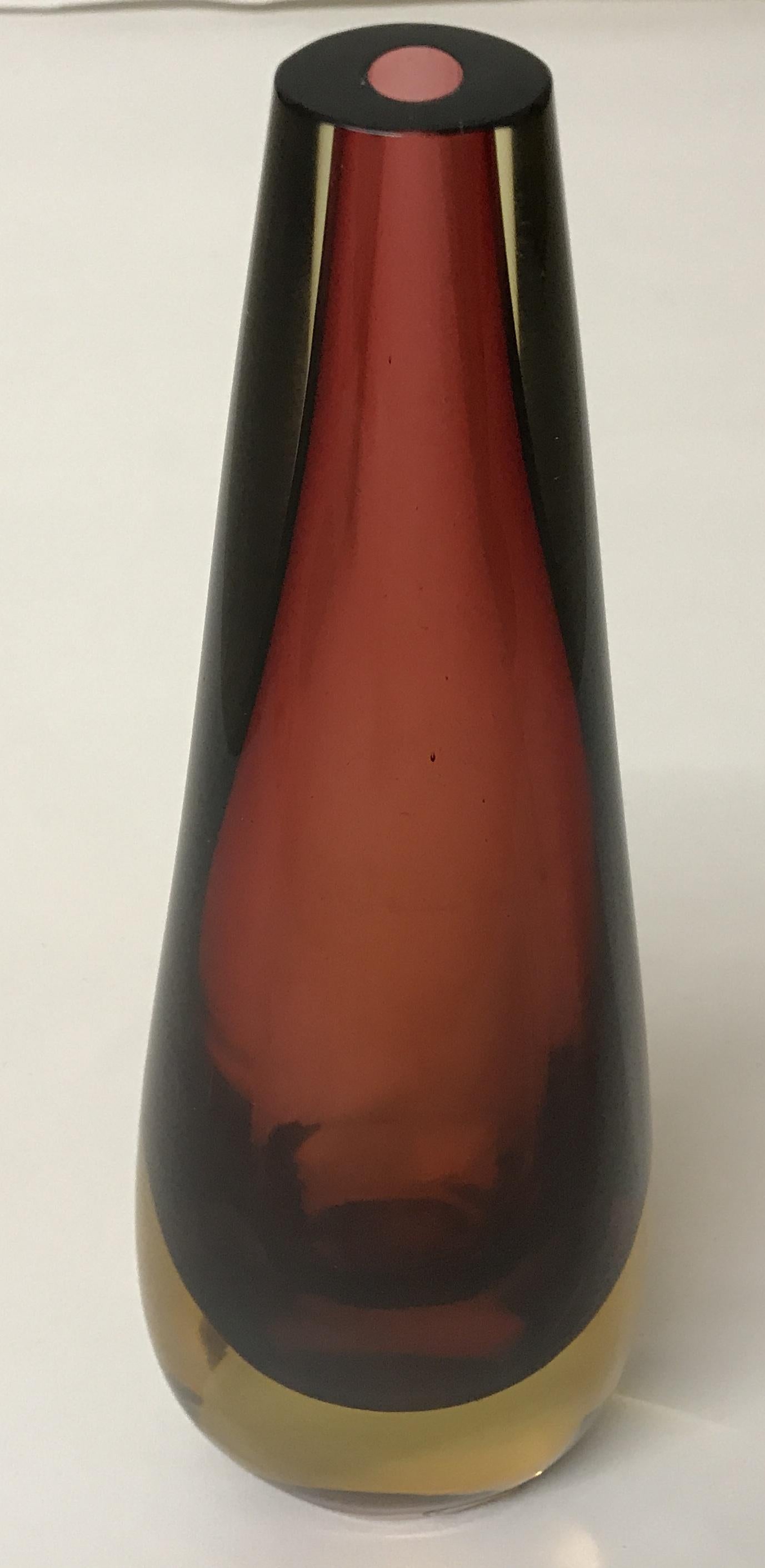 Murano, 1950, Italien, Label (murano ... hergestellt in Italien) (Mitte des 20. Jahrhunderts)