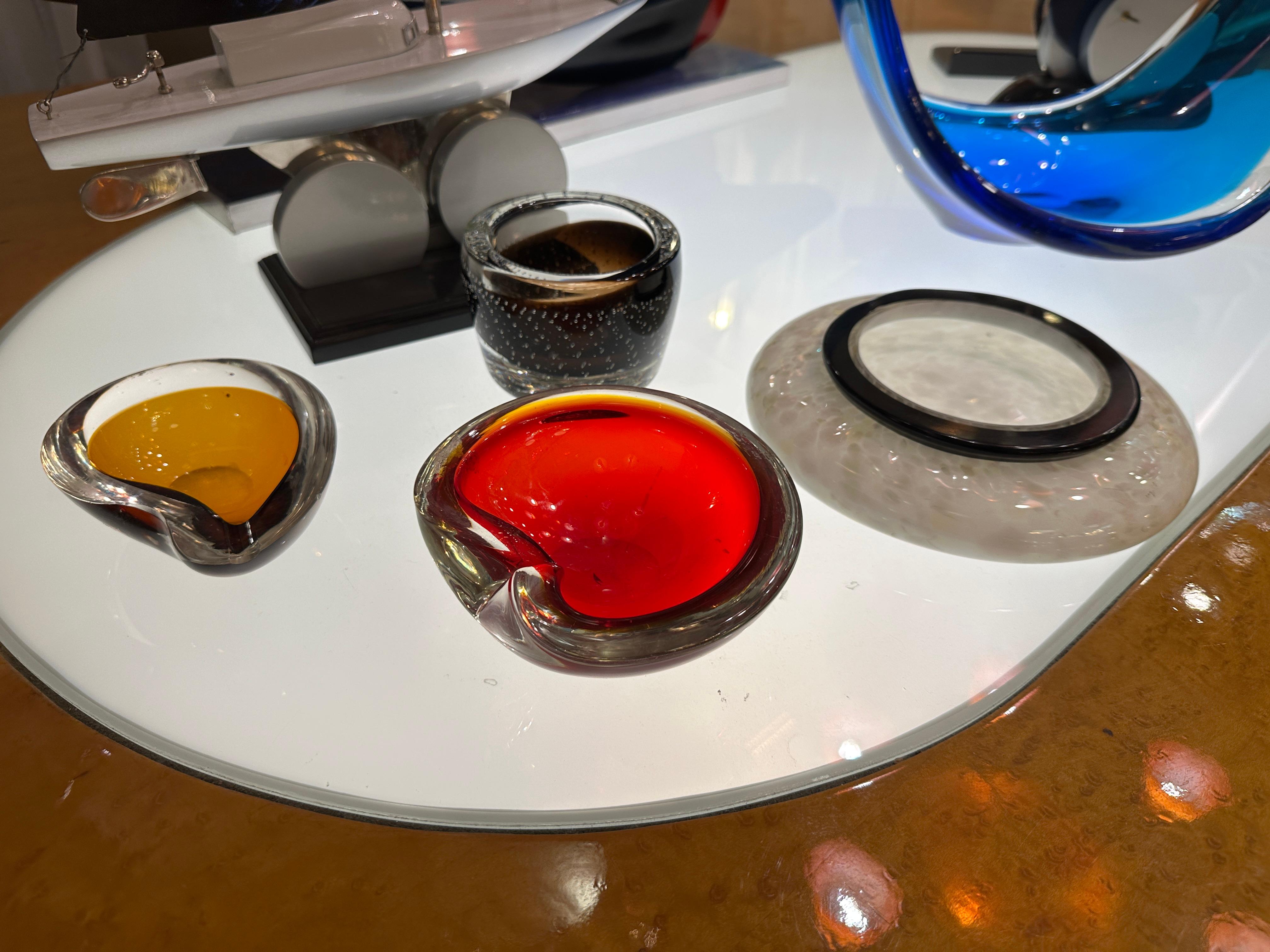 Mid-Century moderno Murano 1950, Italiano, Tecnica: Bolle controllate in vendita