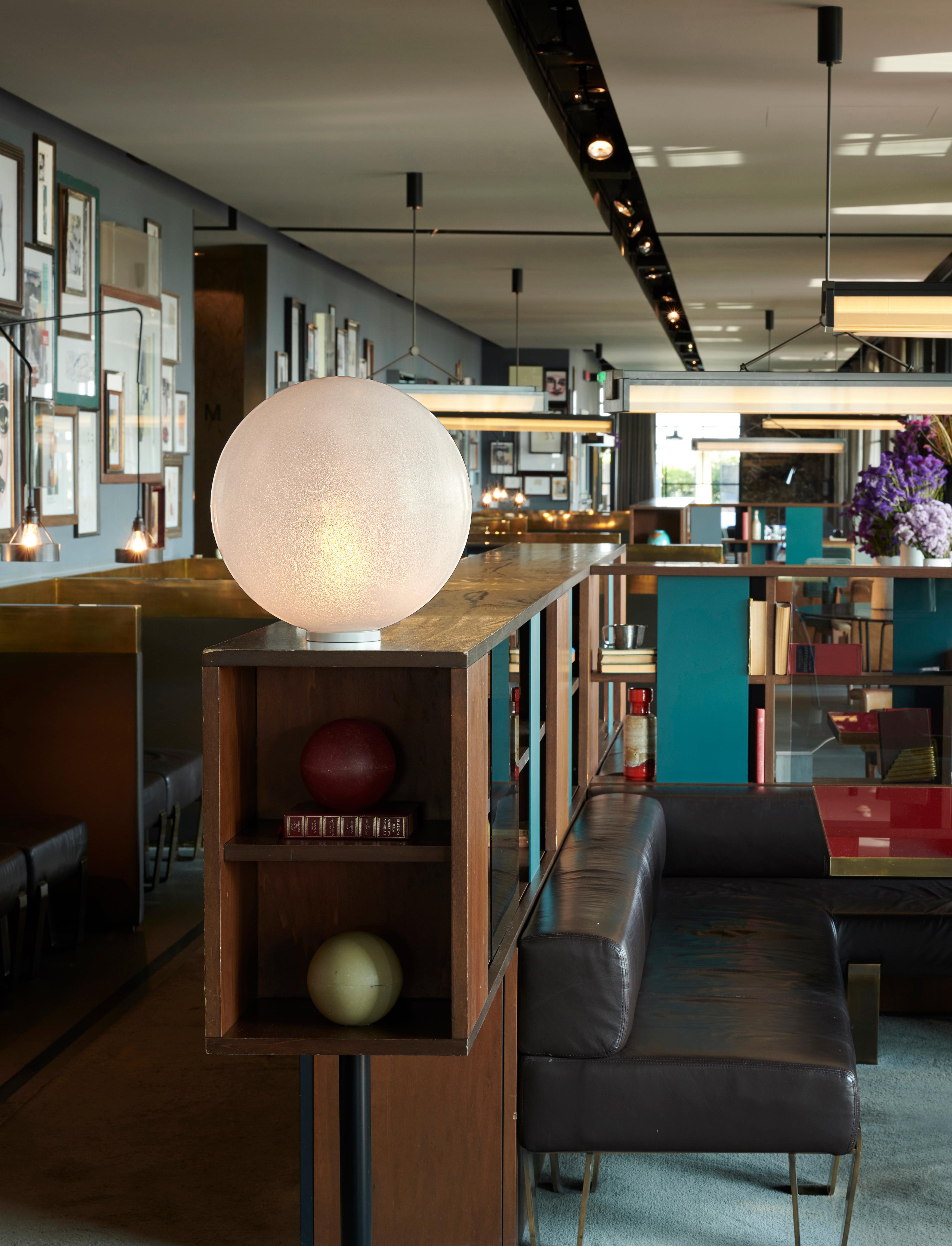 Italian Murano 40 Table Lamp by SLIDE Studio For Sale
