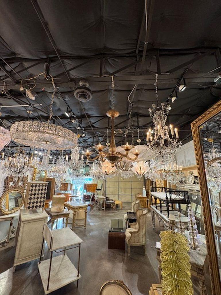 Murano 6-Light Chandelier For Sale 3