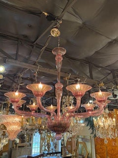 Murano Amethyst Chandelier