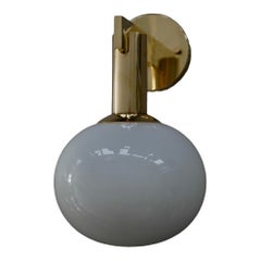 Murano Art Glass and Brass white Color Art Deco Wall Light and Sconces, 2020