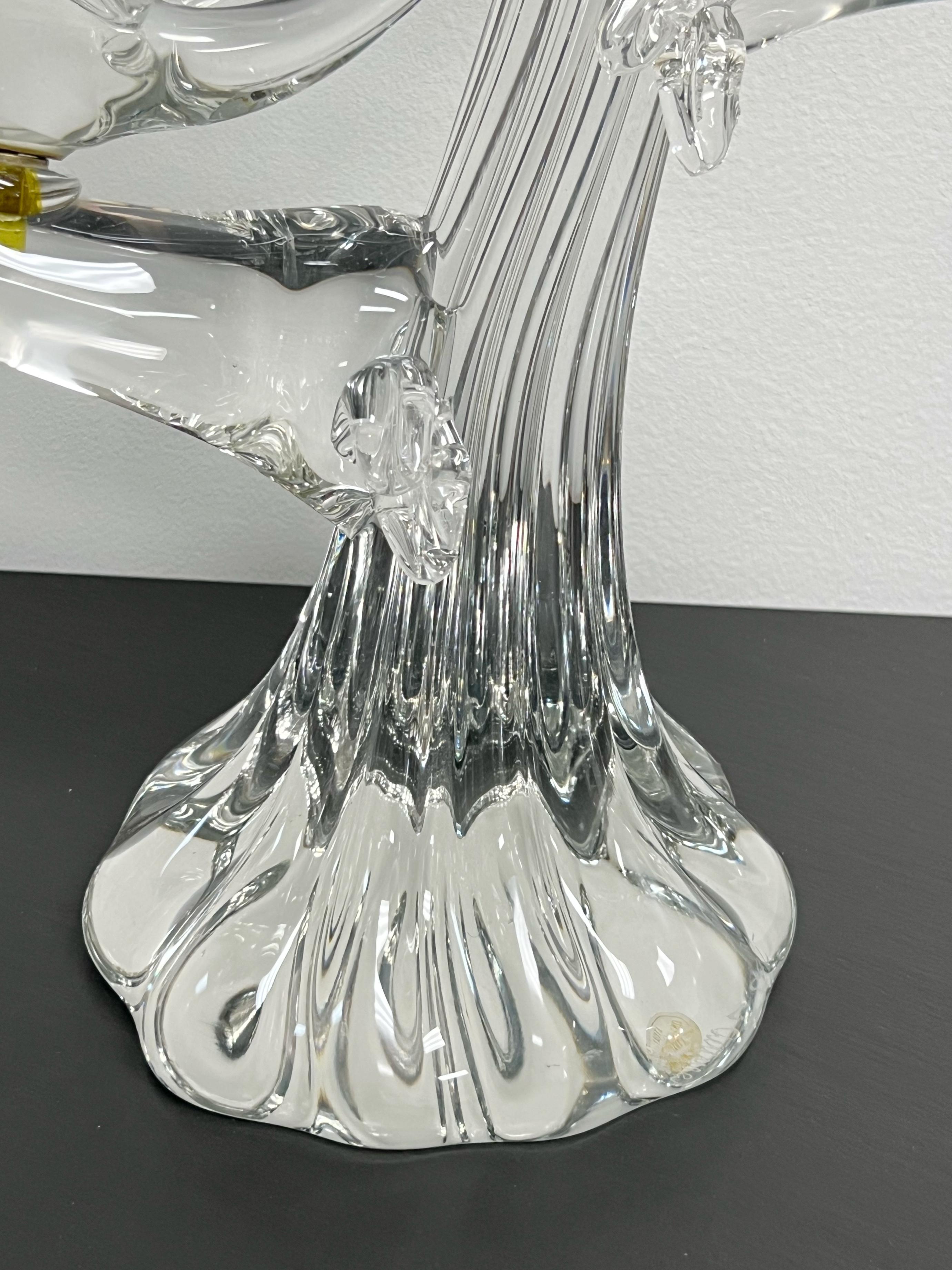 Uccelli su Branch in vetro artistico di Murano di Enrico Cammozzo Murano in vendita 1