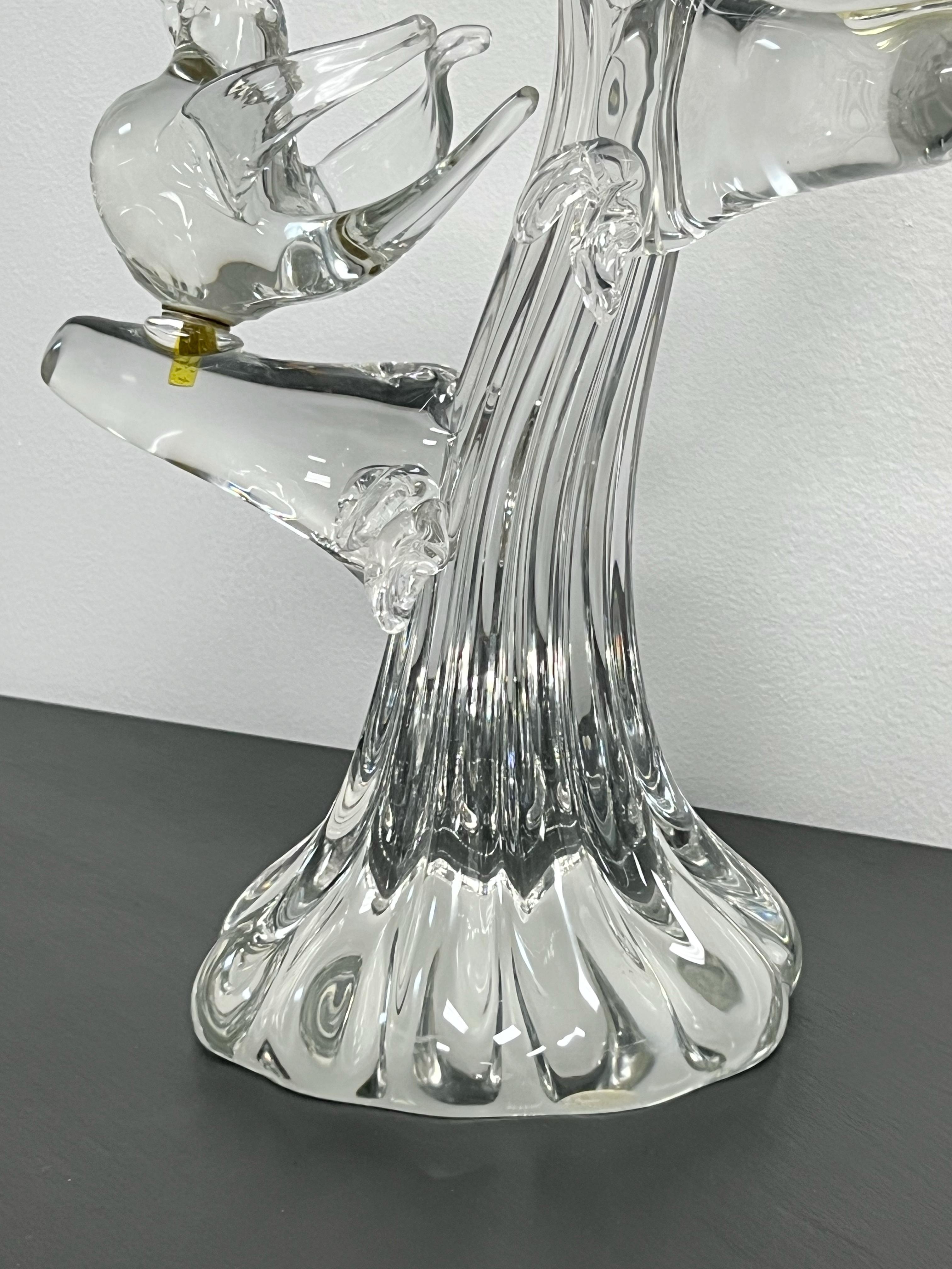 Uccelli su Branch in vetro artistico di Murano di Enrico Cammozzo Murano in vendita 2