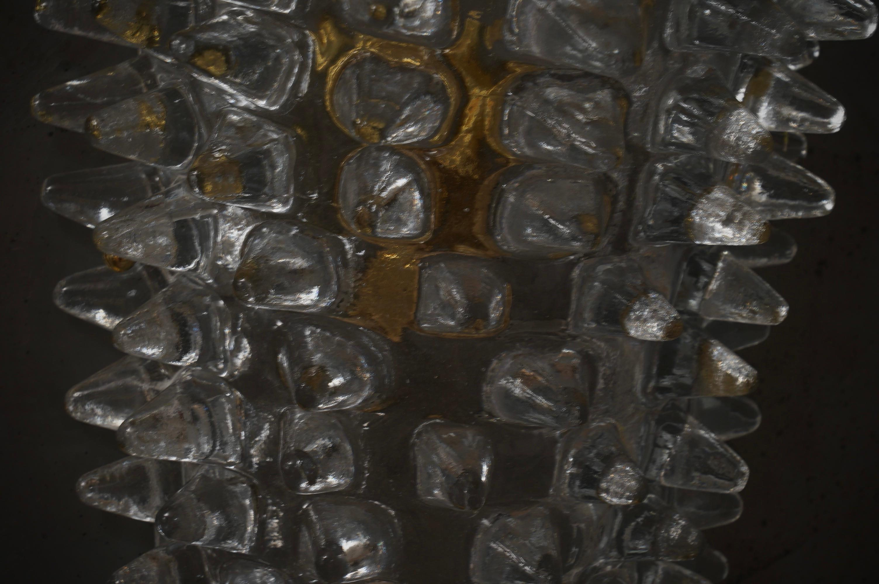 Lámpara de pared y apliques de cristal soplado de Murano, 2020 en venta 1