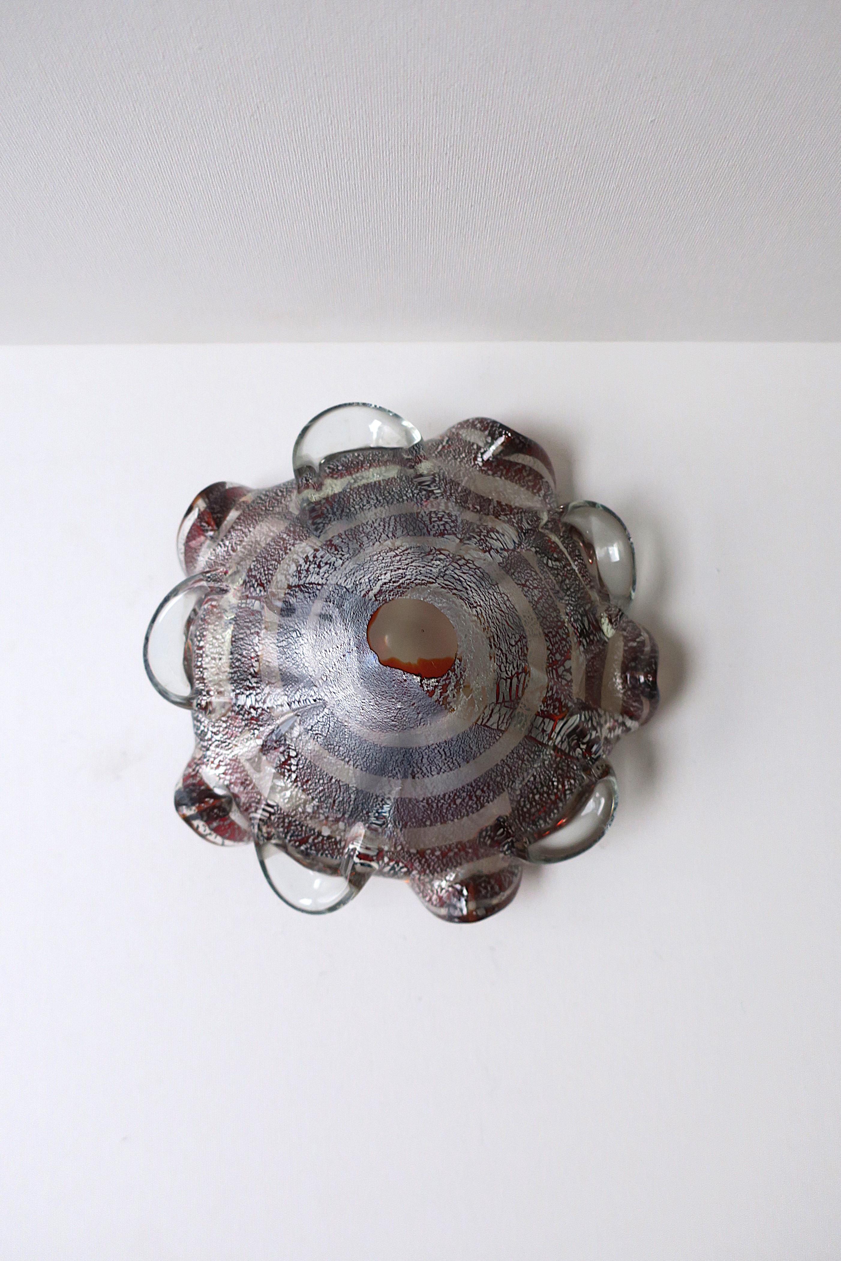 Ciotola in vetro artistico di Murano in vendita 1