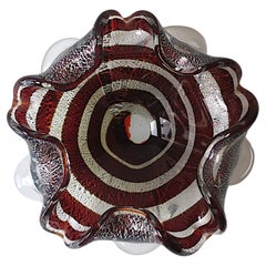 Bol en verre d'art de Murano