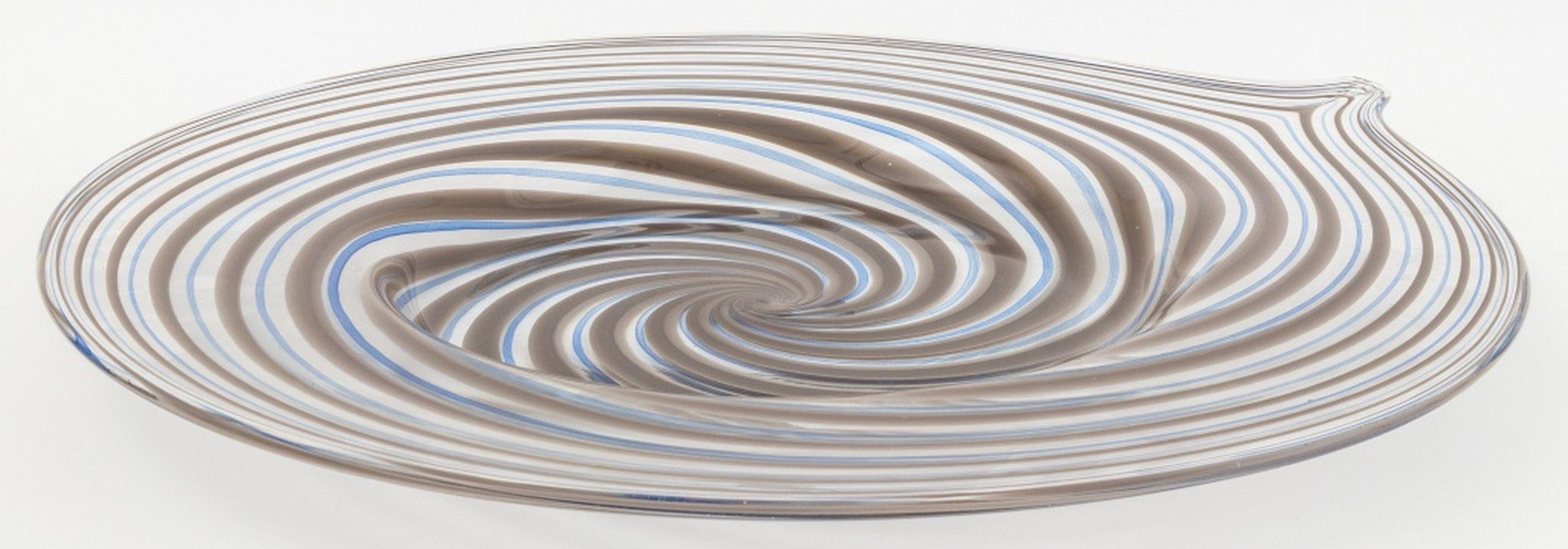 20ième siècle Chargeur en verre d'art de Murano en vente