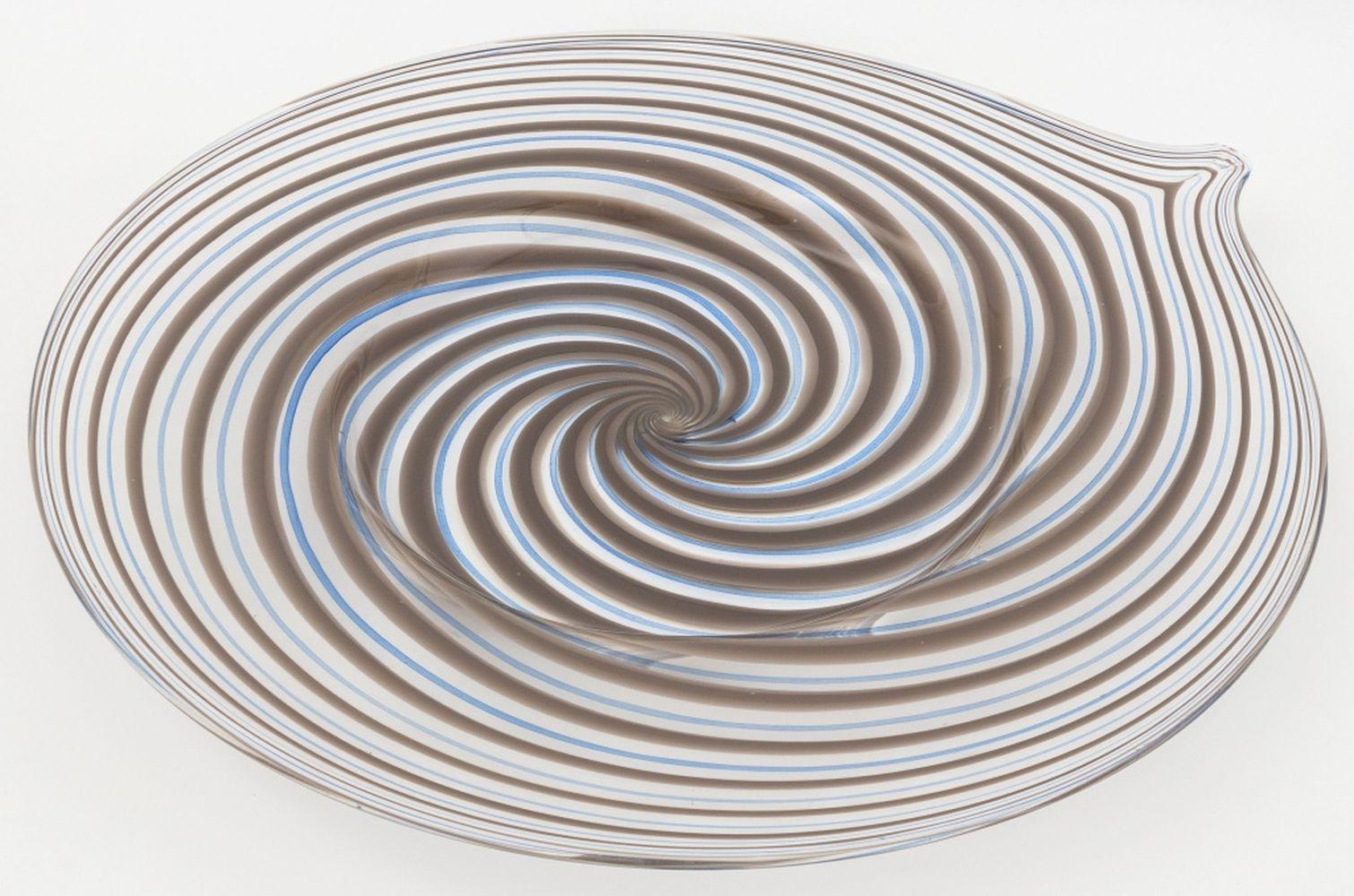 Verre d'art Chargeur en verre d'art de Murano en vente