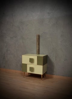 Murano Art Glass Dove-Gray Color and Brass Wall Light and Sconces, 2020