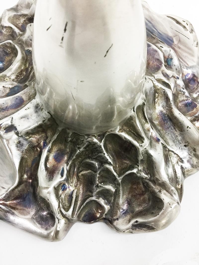 Stehlampen aus Murano-Kunstglas von Vetri, Italien (Metall) im Angebot