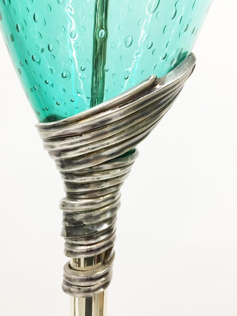 Stehlampen aus Murano-Kunstglas von Vetri, Italien im Angebot 3