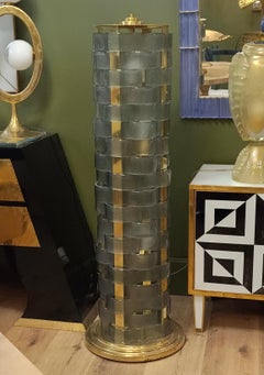 Murano Art Glass Italian Mid-Century Floor Lamp, 1950