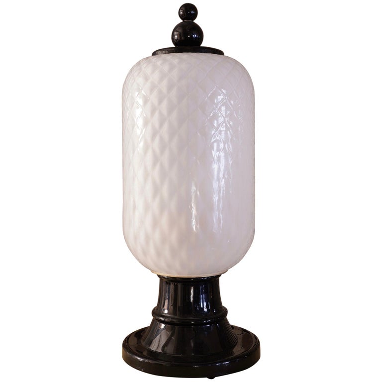 Murano Art Glass Italian Midcentury Table Lamps, 1960 For Sale