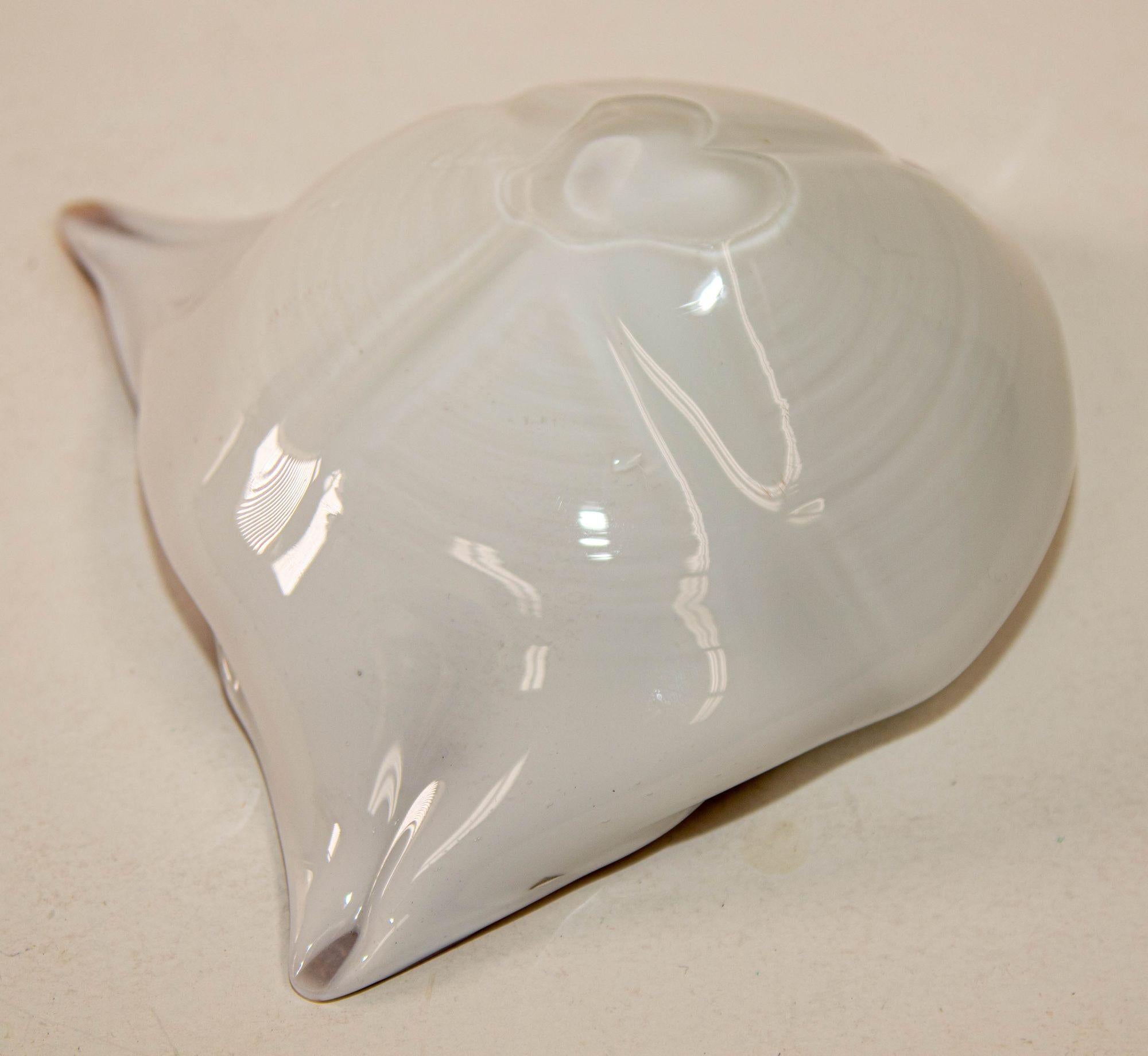 Murano Art Glass Manta Ray Tortoise Spotted Bowl Ashtray Vintage 1960s For Sale 4