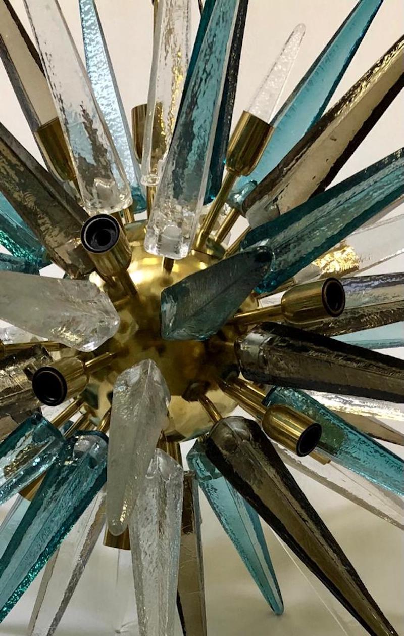 lustre en verre de murano