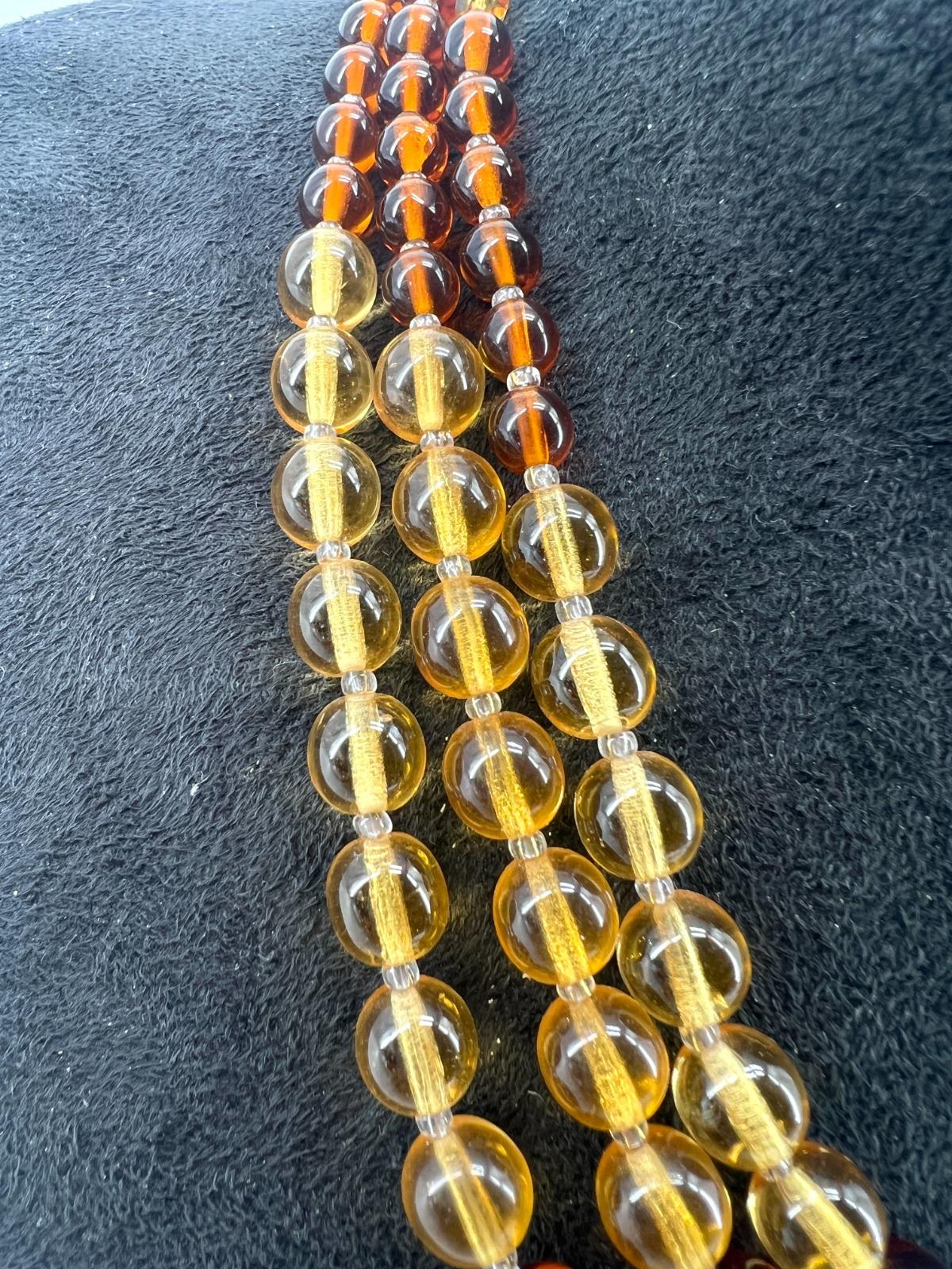 Murano-Kunstglas-Halskette, handgefertigtes Collier aus Murano, handwerklich hergestellter Zirkoniumdioxid für Damen oder Herren im Angebot