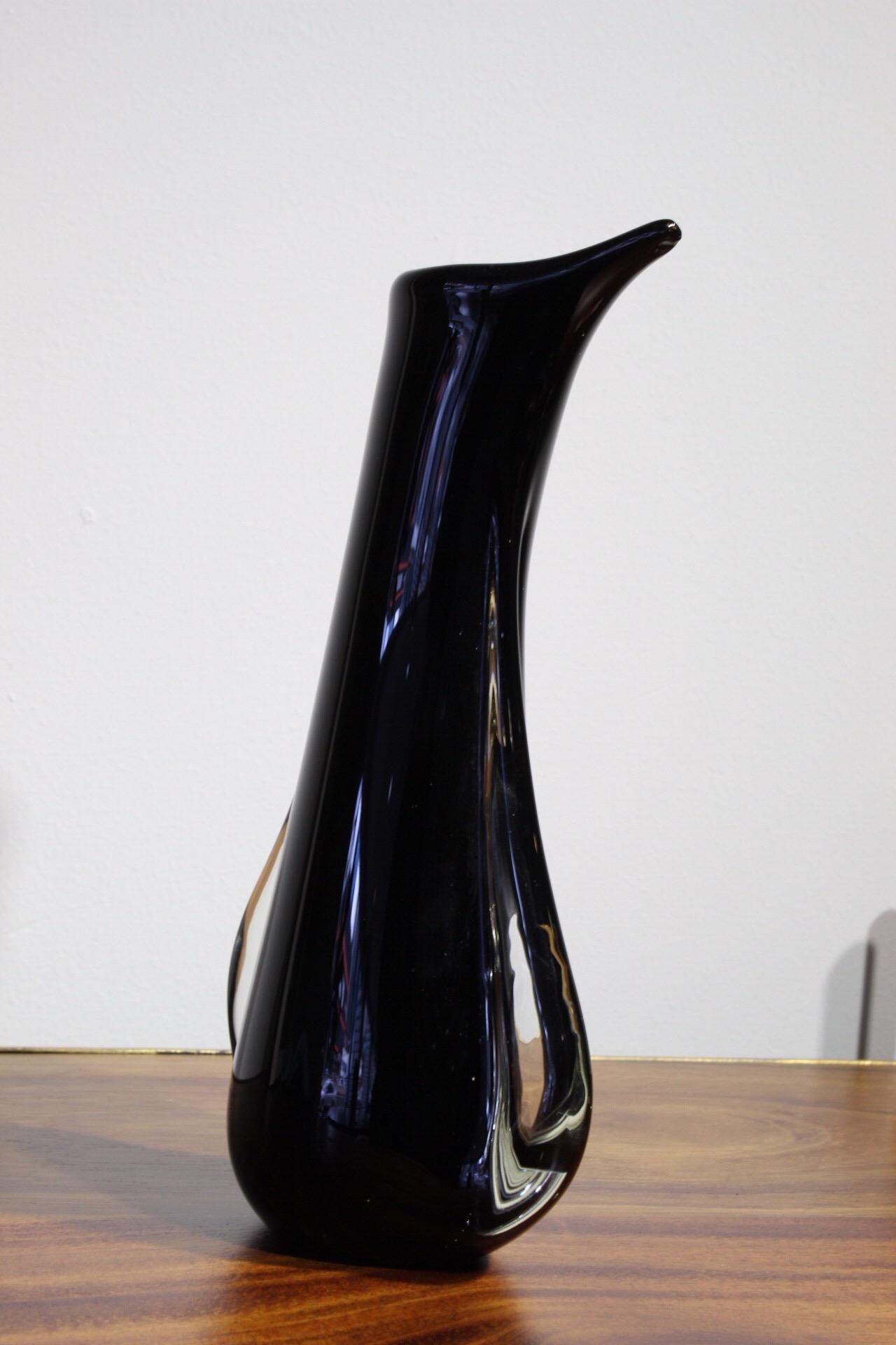 Mid-Century Modern Murano Art Glass Penguin