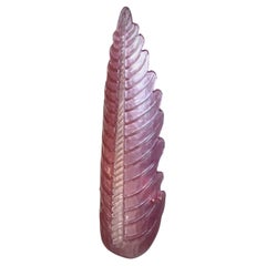 Murano Art Glass Pink and White Wall Light and Sconces, 2020