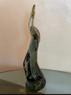 Murano Art Glass Sculpture of Moses