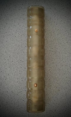Murano Art Glass Smoky Gold Color Wall Art Deco Light and Sconces, 2020