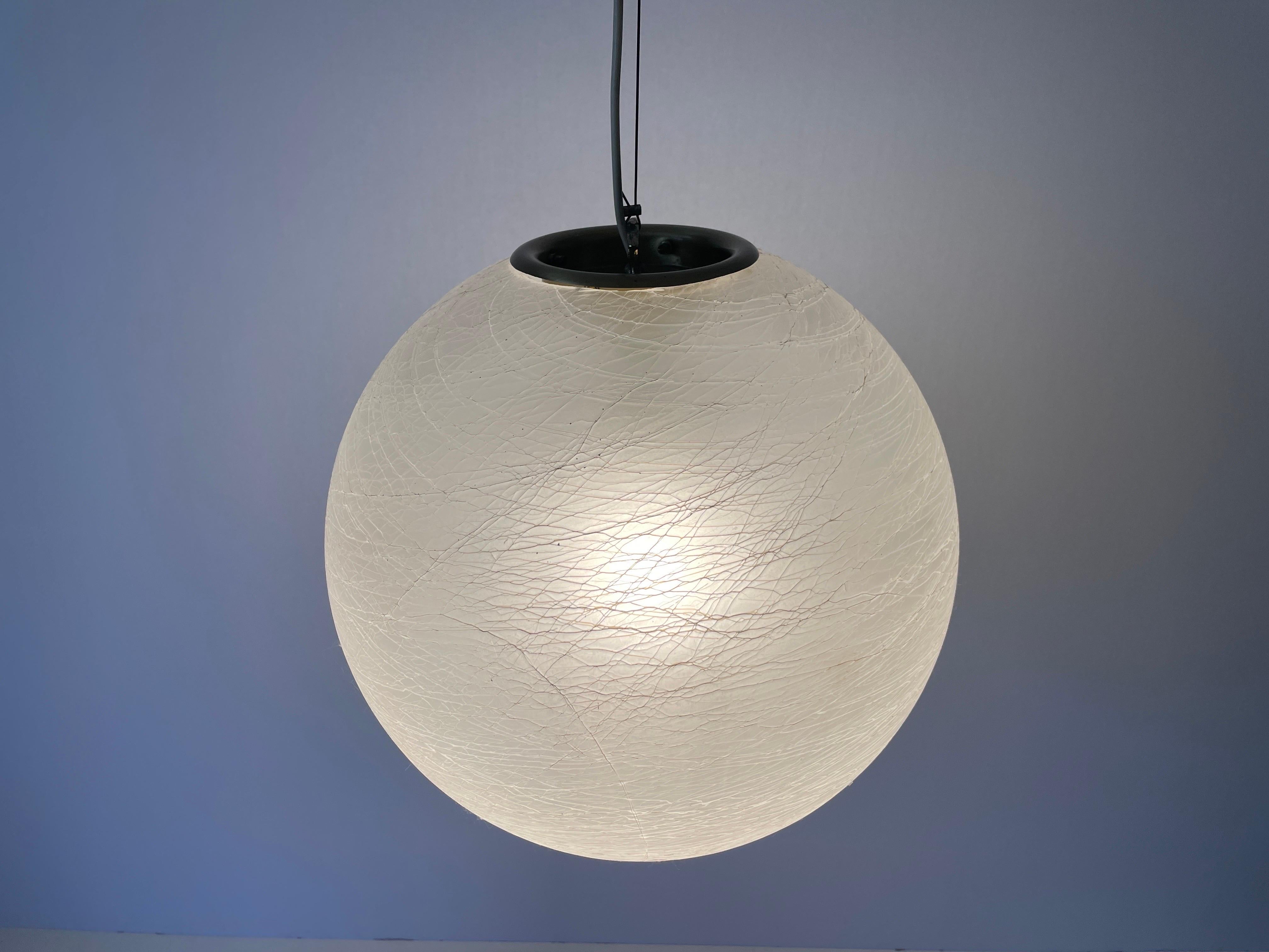 Murano Art Glass Suspension Ceiling Lamp, 1960s, Italy For Sale 1