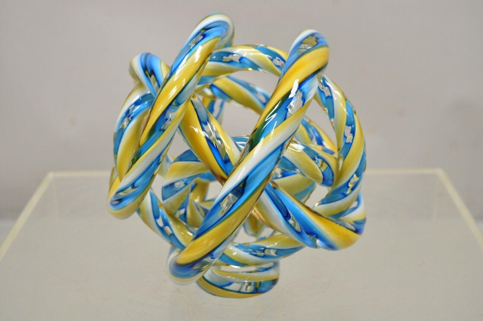 Murano Art Glass swirl 8