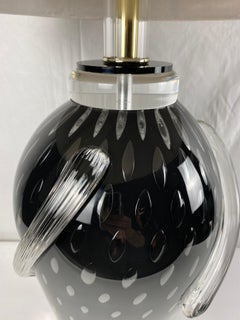 Murano Art Glass Table Lamp
