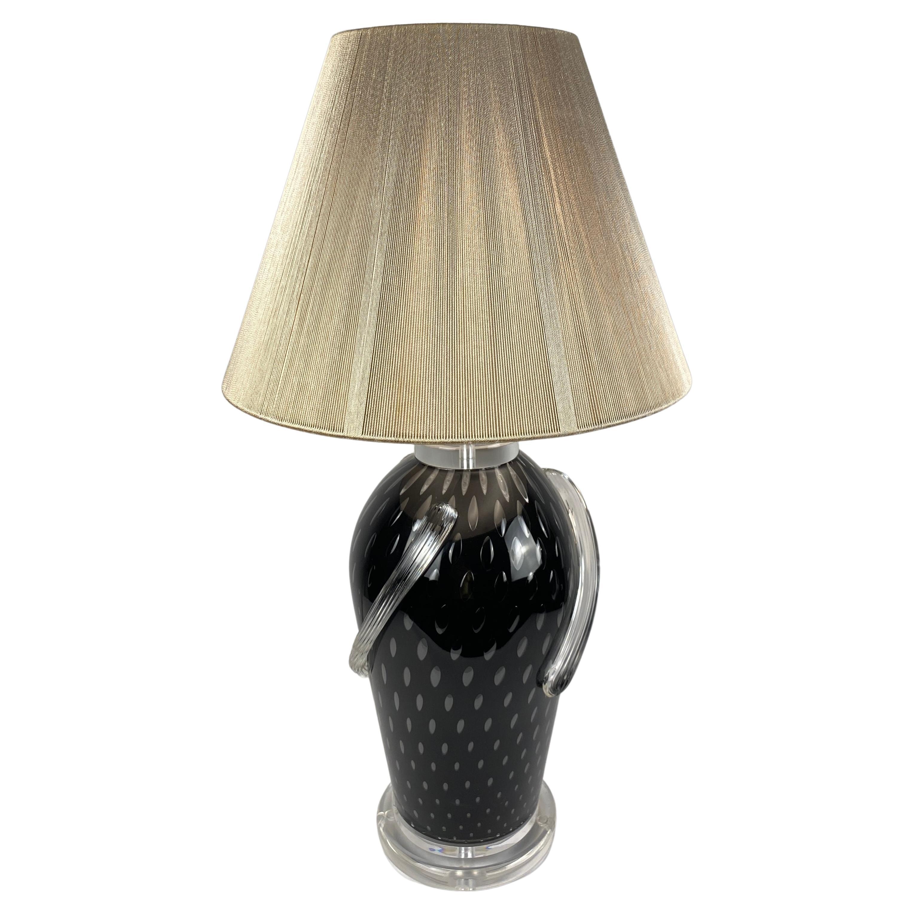 Murano Art Glass Table Lamp