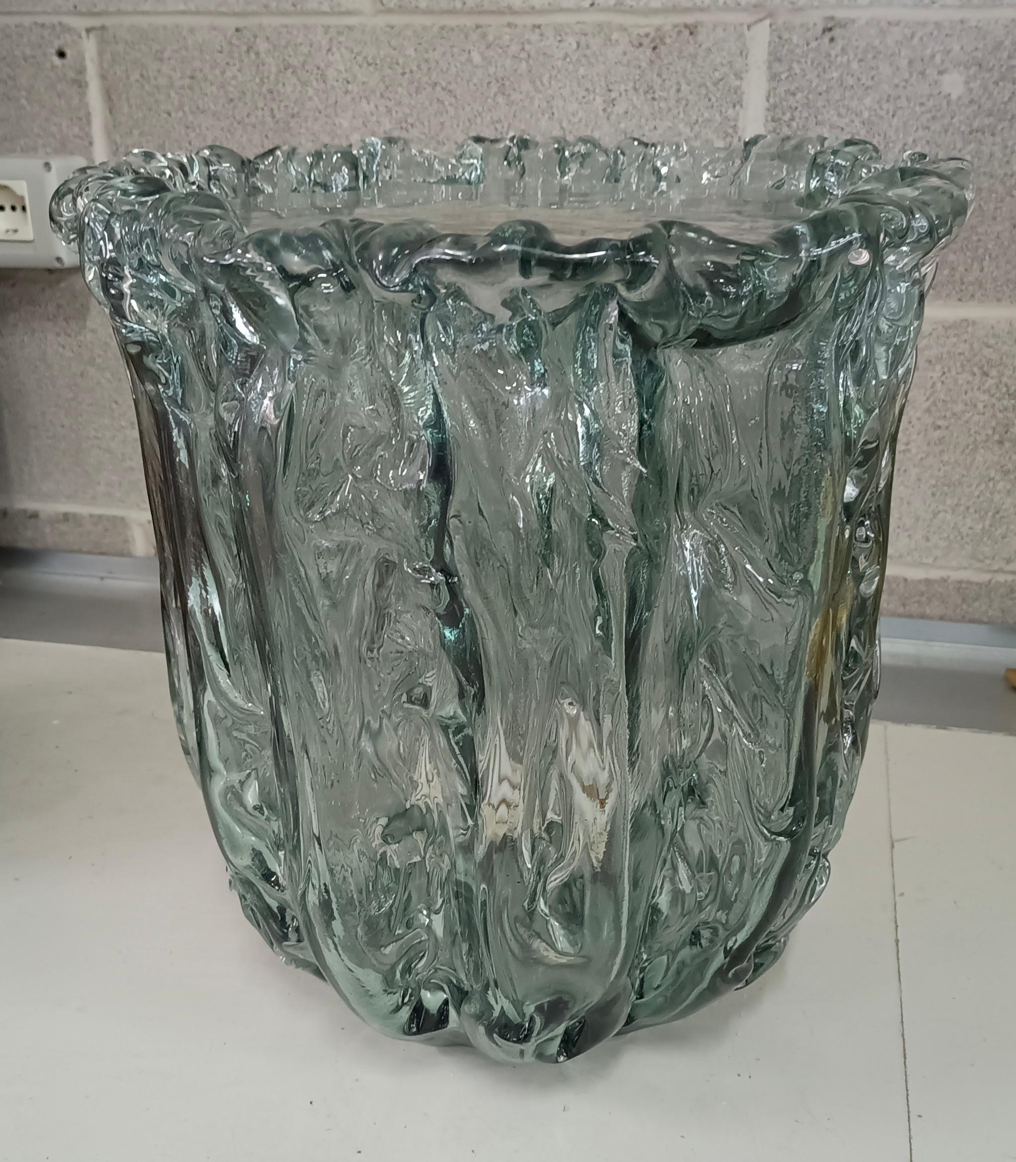 murano glass side table