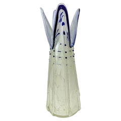 Vaso in vetro artistico di Murano, anni '70