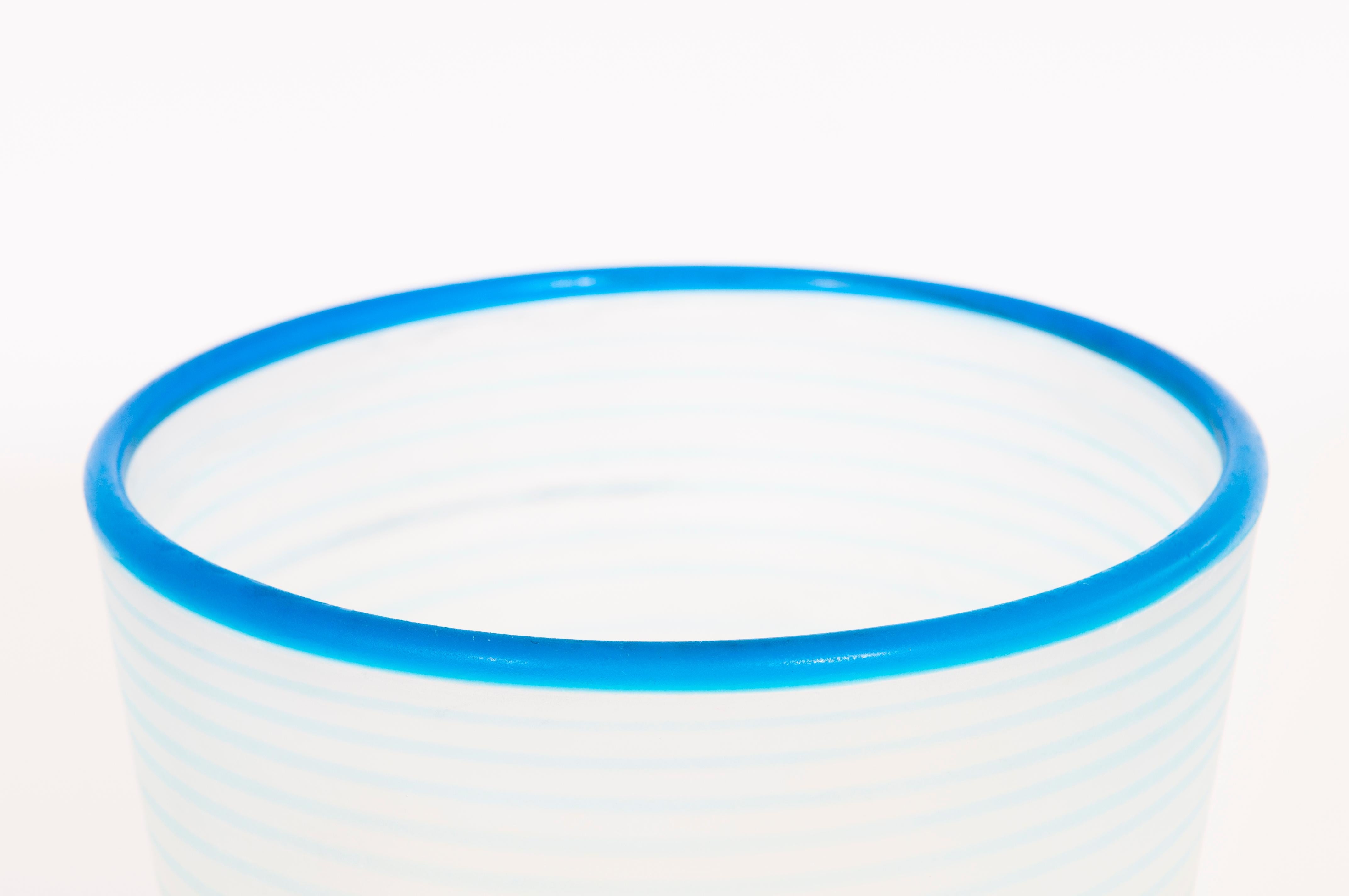 Vase en verre d'art de Murano par Cenedese, Italie, années 1980 en vente 7