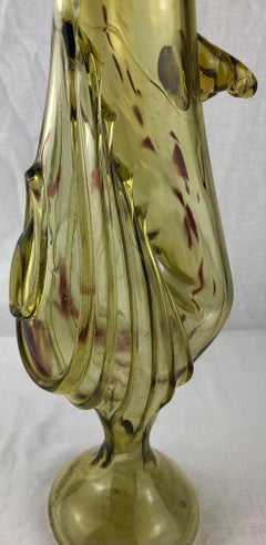 Murano Art Glass Flower Vase