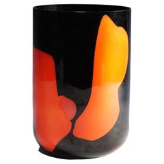 Vase aus Muranoglas 'Macchia' von V. Nason & C., ca. 1990er Jahre