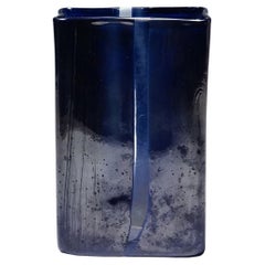 Vaso di vetro artistico di Murano Scolpiti di Toni Zuccheri per Venini 1967