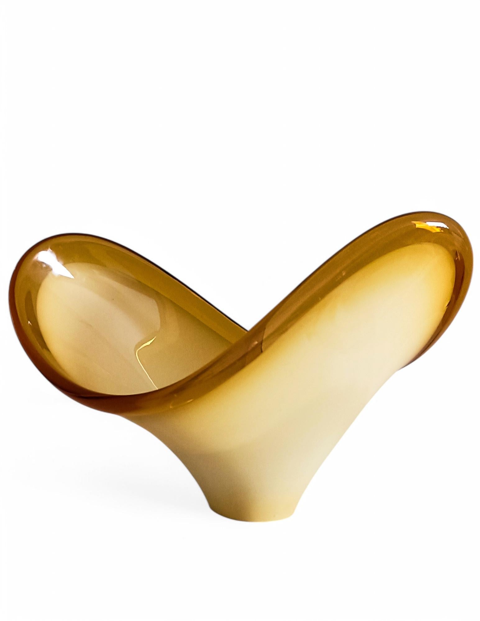 Large Murano Centerpiece Italian Modernist Art Glass, 1950s 5
