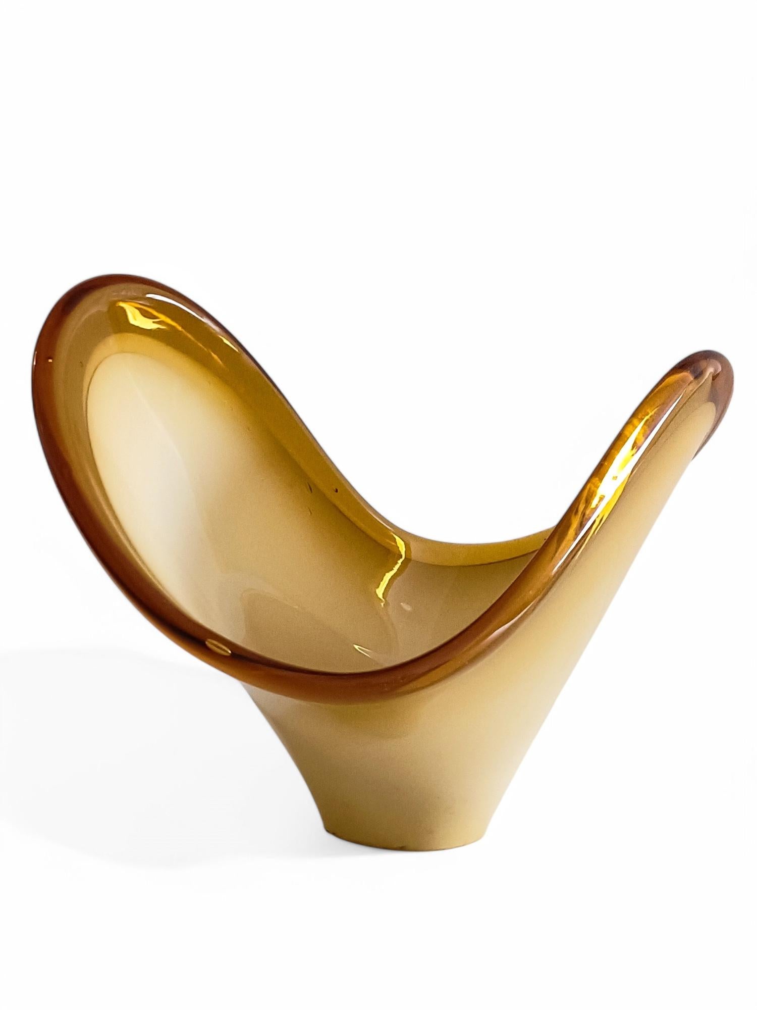 Large Murano Centerpiece Italian Modernist Art Glass, 1950s 8