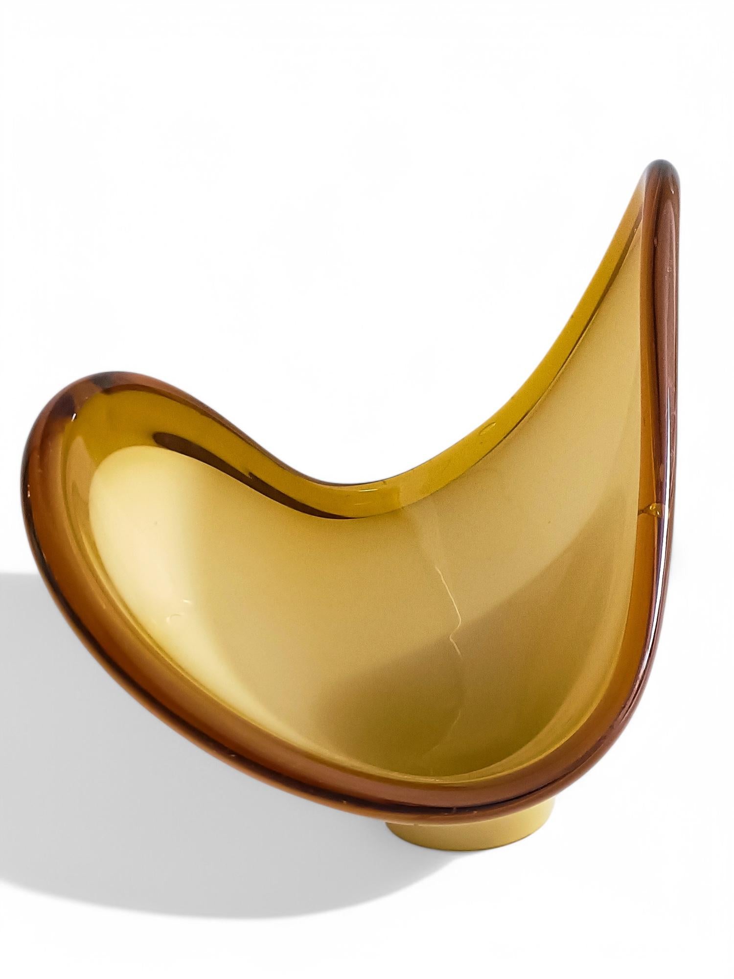 Large Murano Centerpiece Italian Modernist Art Glass, 1950s 1
