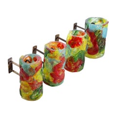 Murano Art Glass Wall Sconces