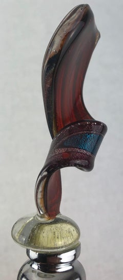 Murano Art Glass Wine Stopper or Glass Bottle Cork