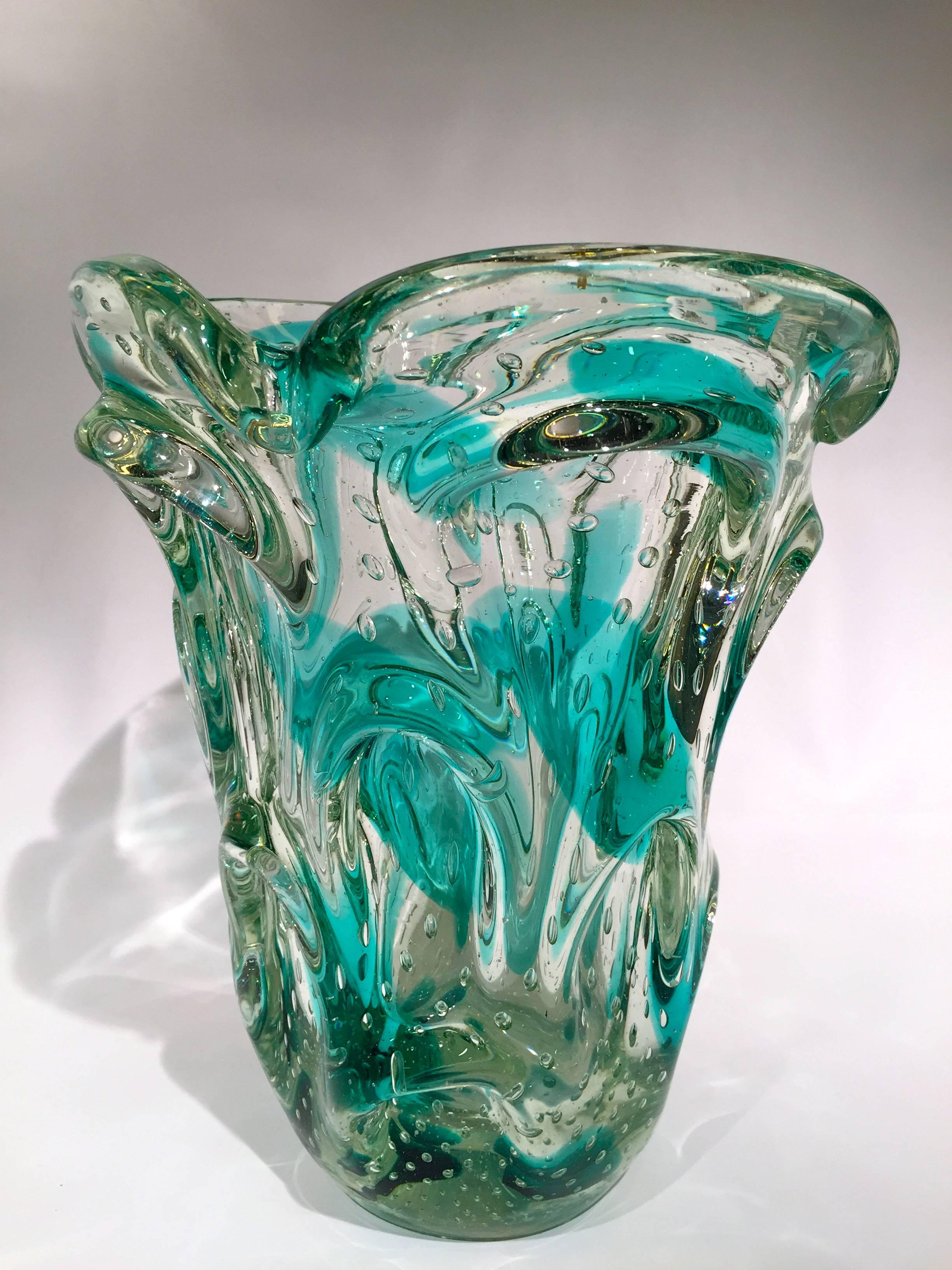 Mid-Century Modern Murano Artistic Blown Glass 
