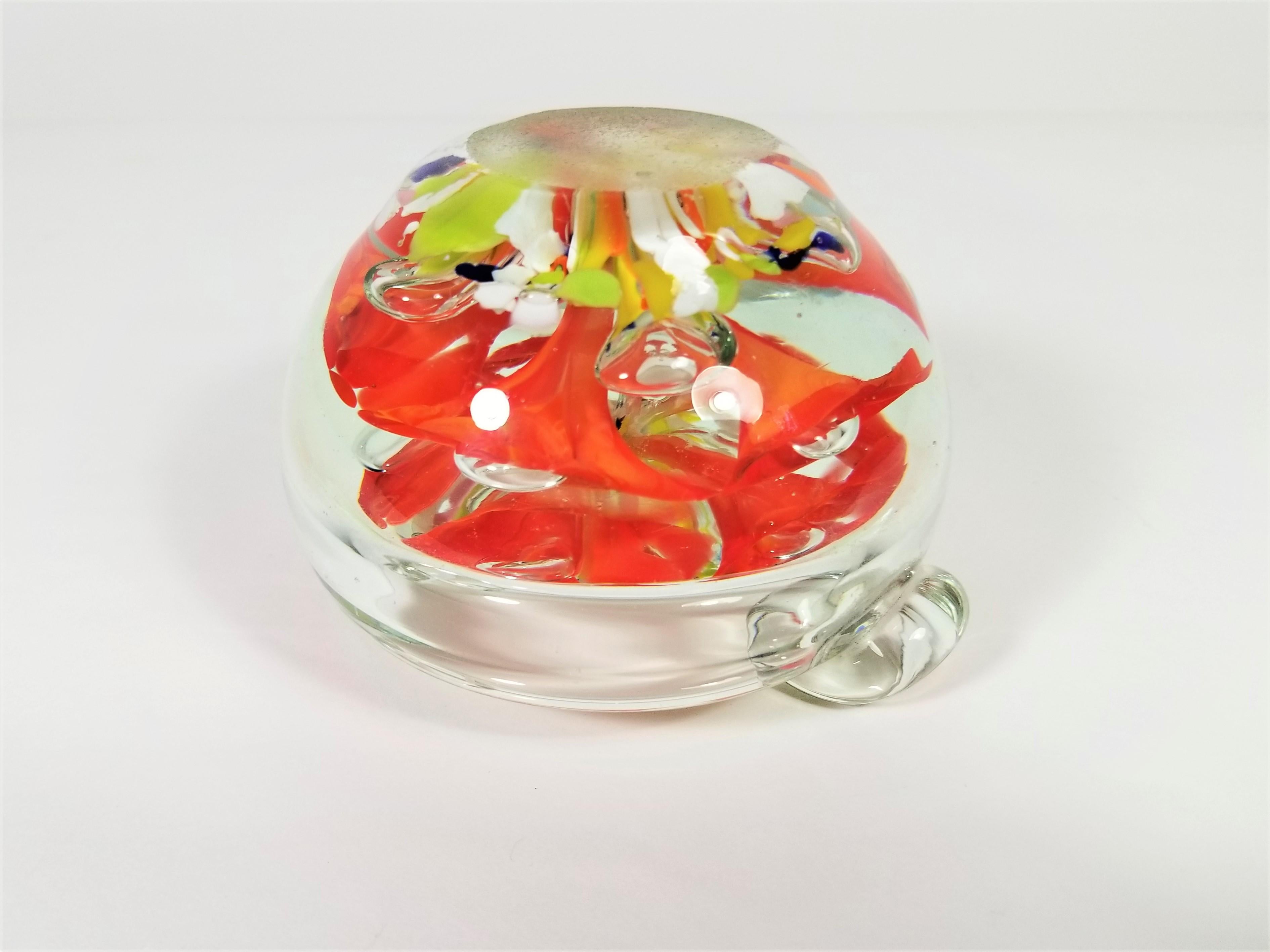 Murano Ashtray Art Glass Midcentury For Sale 8