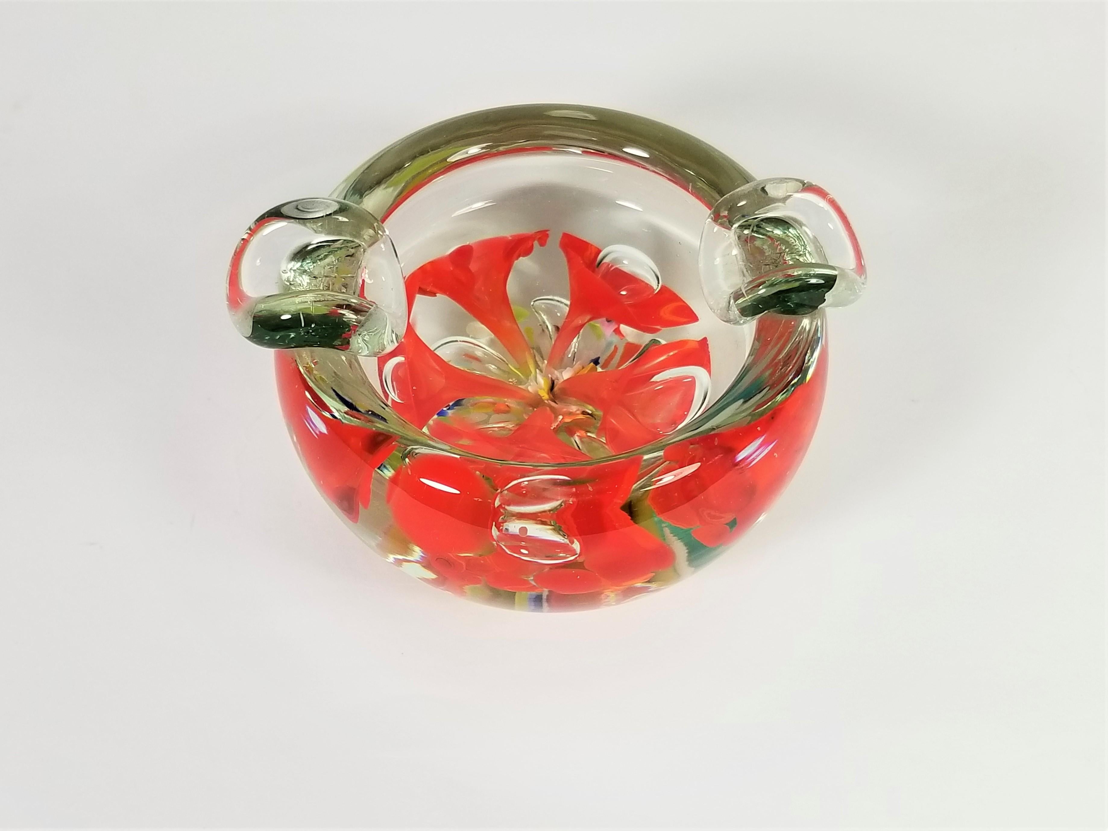 Cenicero de Murano Vidrio Artístico Medieval en venta 3