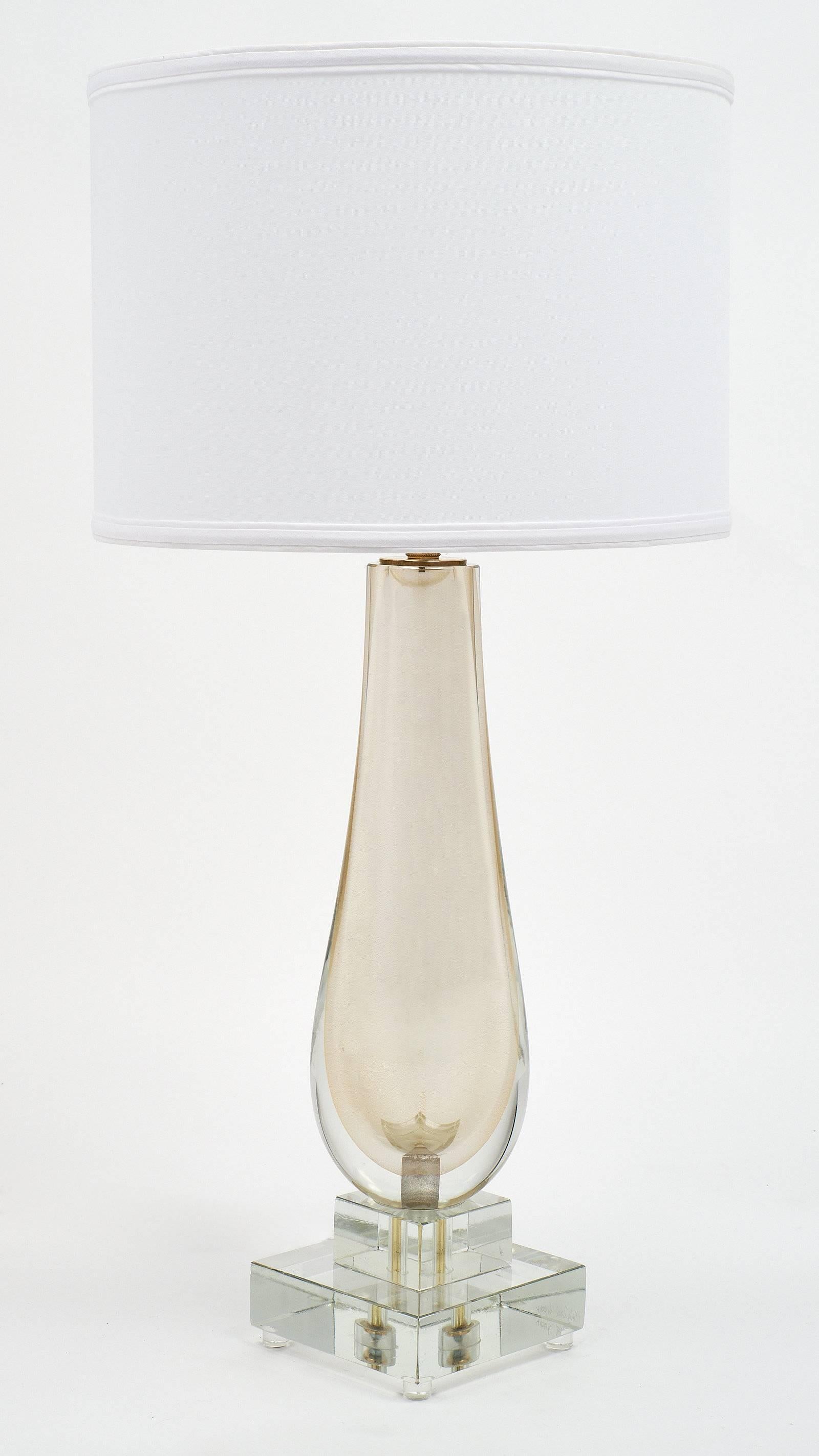 italien Lampes à miroir Avventurina de Murano en vente