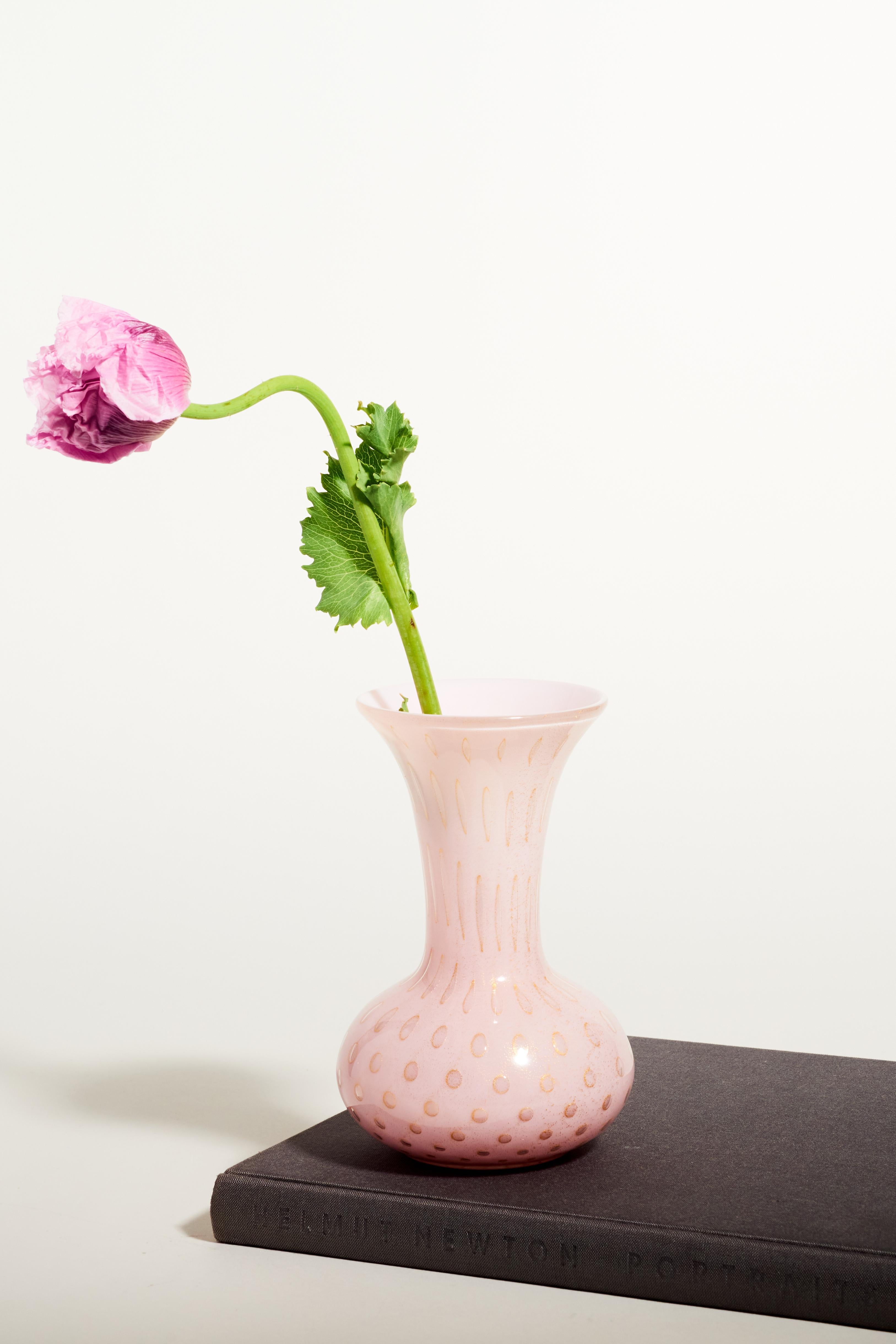 baby pink vase