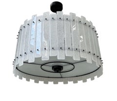Lampadario a barre di Murano di Fabio LTD