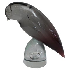 Murano Bird on Bullet Stand