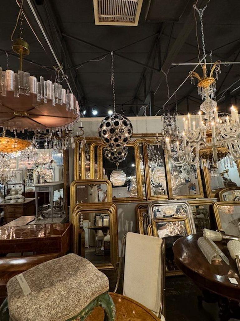 Vetro soffiato Lampadario Sputnik a dischi in vetro di Murano in vendita